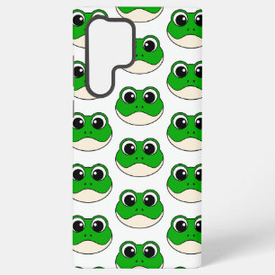 Niedlicher Lächelfrosch Samsung Galaxy Hülle