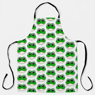 Niedlicher Lächelfrosch Schürze