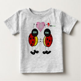 Niedlicher Ladybug Baby T - Shirt