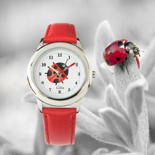 niedlicher Ladybug-Liebhaber Armbanduhr (Von Creator hochgeladen)