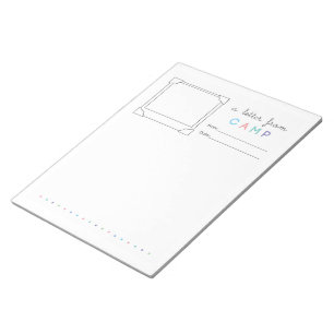 Niedlicher Lager-Briefpapier-Lager-Buchstabe Notizblock