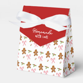 Niedlicher Lebkuchenmann Made with Liebe Cookie Geschenkschachtel