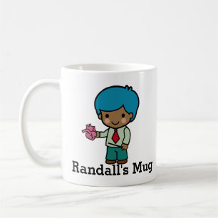 Niedlicher Lehrer mit Herz Kaffeetasse