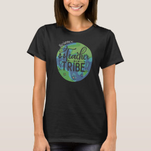 Niedlicher Lehrer Stamm Matching Educator Apple T-Shirt
