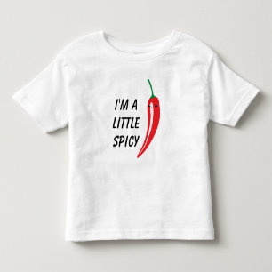 Niedlicher, leicht roter Chili Paprika Kawaii zeic Kleinkind T-shirt