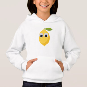 Niedlicher Lemon-Charakter mit Googly Eyes Hoodie