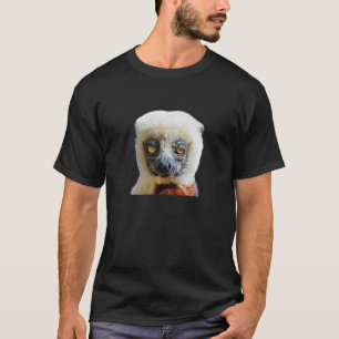 Niedlicher Lemuraffe vom afrikanischen Affen L T-Shirt