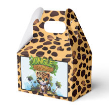 Niedlicher Leopard Print Jungle Safari Tierpark Wi