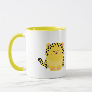 Niedlicher Leopardenmuschel Tasse