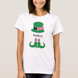 Niedlicher Leprechaun-Hut, der den T - Shirt von F