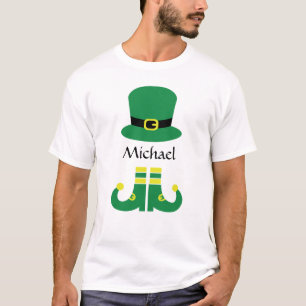 Niedlicher Leprechaun-Hut, um Männer zu benennen T-Shirt