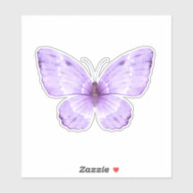 Niedlicher lila Schmetterling