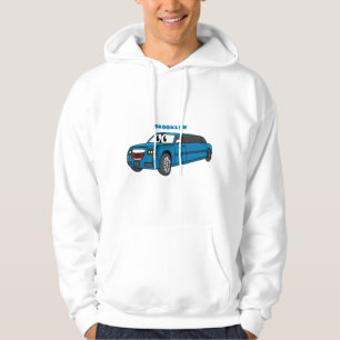 Niedlicher Limousinen-Cartoon Hoodie