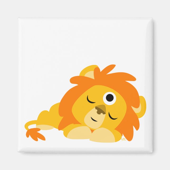 Niedlicher Lion-Magnet für Cartoon Magnet (Vorne)