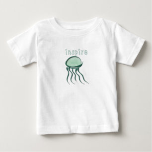 Niedlicher Little Jellyfish Baby T-shirt