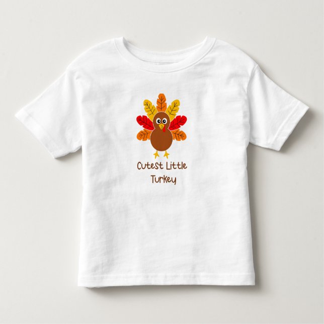 NIEDLICHER LITTLE TÜRKEI Kleinkind Fine Jersey T - Kleinkind T-shirt (Vorderseite)