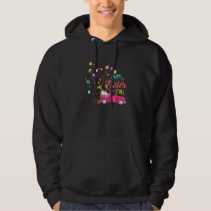 Niedlicher LKW Lieferwagen Bunnies Kanbits Amp Egg Hoodie