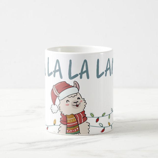 Niedlicher Llama Kaffeetasse (Mittel)