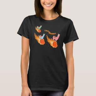 Niedlicher Llamageddon Llama für Damen T-Shirt