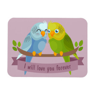 Niedlicher Love Birds-Magnet Magnet