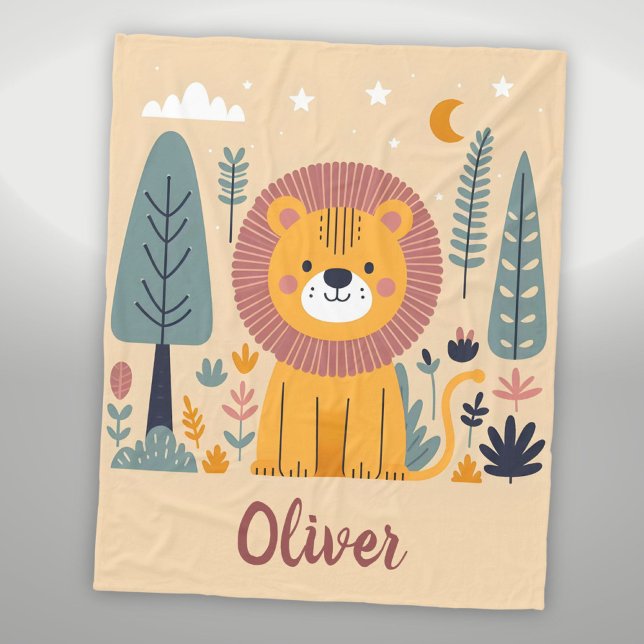 Niedlicher Löwenzahn im Wald Fleecedecke (Von Creator hochgeladen)