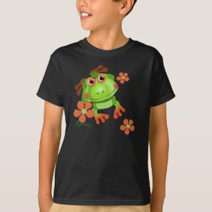 Niedlicher lustiger Baum-Frosch T-Shirt