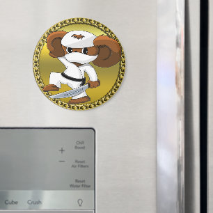 Niedlicher lustiger Cartoon Cheburashka Bär mit Sc Magnet