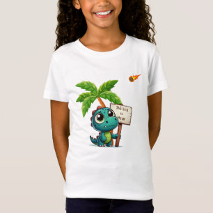 niedlicher, lustiger Dinosaurier T-Shirt