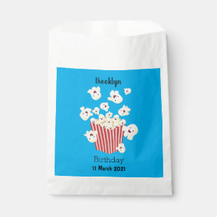 Niedlicher lustiger Popcorn-Cartoon Geschenktütchen