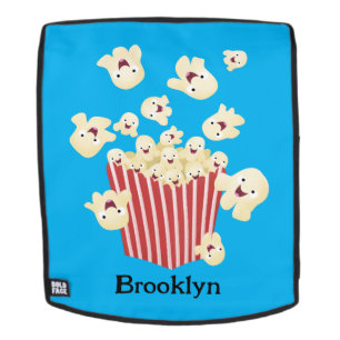 Niedlicher lustiger Popcorn-Cartoon Rucksack