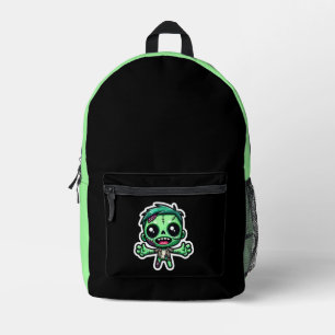 Niedlicher, lustiger Zombie Bedruckter Rucksack