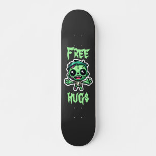 Niedlicher, lustiger Zombie Skateboard