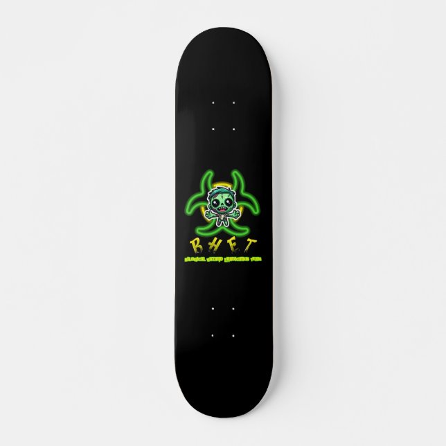Niedlicher, lustiger Zombie Skateboard (Vorne)