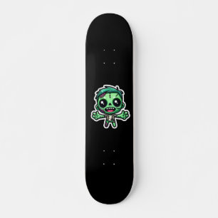 Niedlicher, lustiger Zombie Skateboard