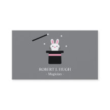 Niedlicher magischer Häschenhut und Wand