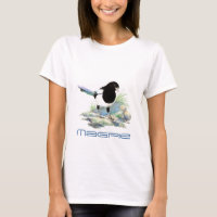 Niedlicher Magpie-Vogel, Vogelbeobachtung, Natur, 