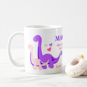 Niedlicher Mamasaurus Muttertag Kaffeetasse
