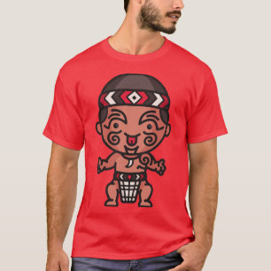 Niedlicher Maori Toon T-Shirt