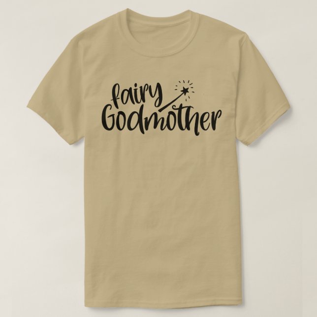 Niedlicher Märchenmärchen mit Zauberstab gehen T-Shirt (Design vorne)