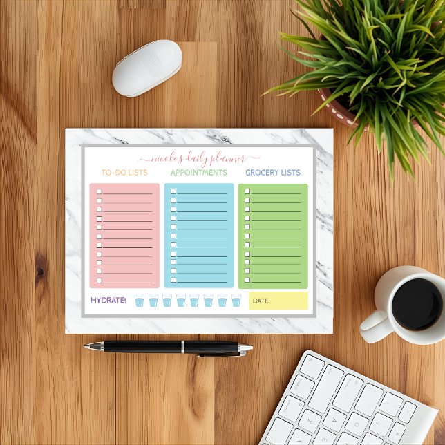 Niedlicher Marmorplaner Notizblock (Von Creator hochgeladen)