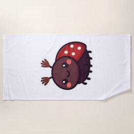 Niedlicher May-Käfer - Kawaii-Waldarm Strandtuch