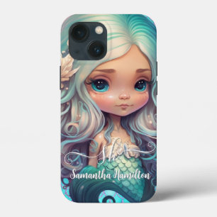 Niedlicher Meerjungfisch Case-Mate iPhone Hülle