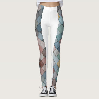 Niedlicher Meerjungfrau-Yogaworkout-laufende Leggings