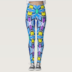 Niedlicher mehrfarbiger Trend "Ratti_Creative_Arts Leggings