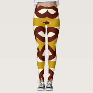 Niedlicher mehrfarbiger Trend "Ratti_Creative_Arts Leggings