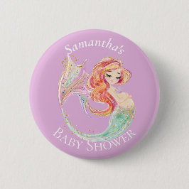 NIEDLICHER MERMAID-BABY-SHOWButton Button