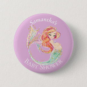 NIEDLICHER MERMAID-BABY-SHOWButton Button