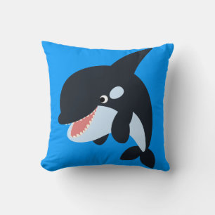 Niedlicher Merry Cartoon Killer Whale Kissen