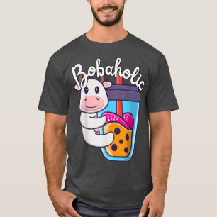 Niedlicher Milchtee Kuh Boba Moo Bubble Tee Lover 