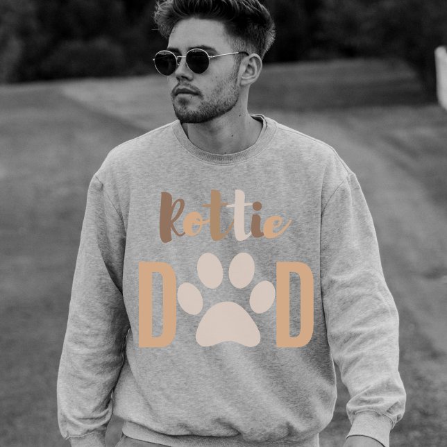 Niedlicher Minimalistischer Hund Rottie Rottweiler T-Shirt (Von Creator hochgeladen)